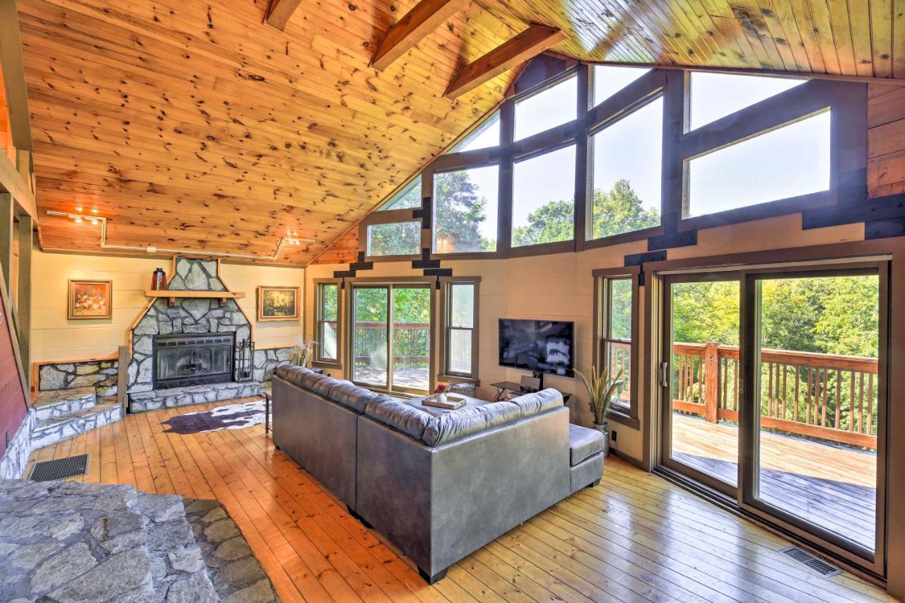 Dog-Friendly Cabin, 9 Mi To Sugar Mountain Resort Банър Елк Екстериор снимка