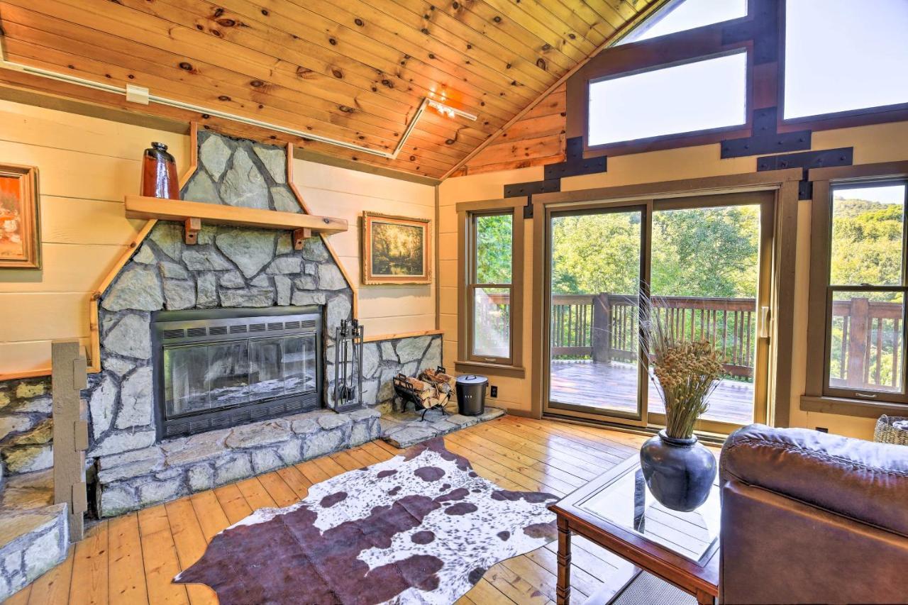 Dog-Friendly Cabin, 9 Mi To Sugar Mountain Resort Банър Елк Екстериор снимка